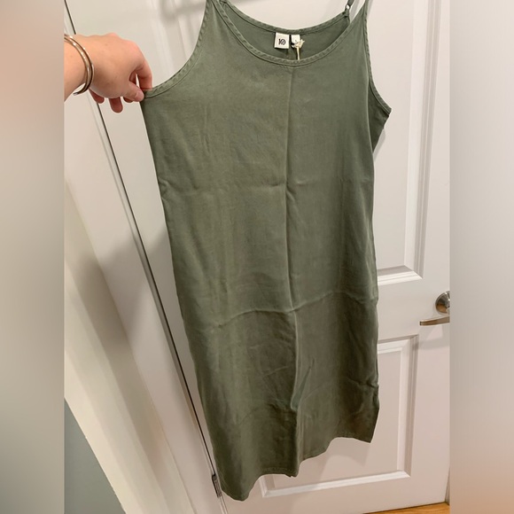NWT 100% Tencel, Agave Green, 10 Tree slip Dress, Never Worn. - Picture 4 of 12